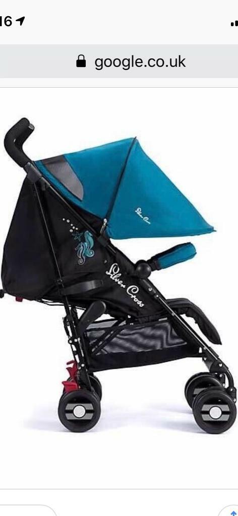 silver cross pop teal